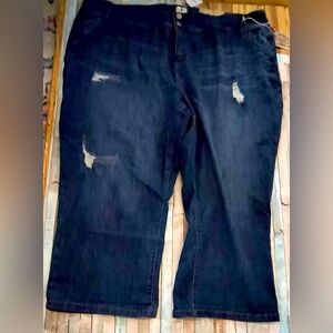 DC Boyfriend Jean capris plus 4x